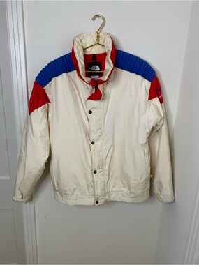 The North Face extreme jacket large Men's Cream ski snowboard 90’s